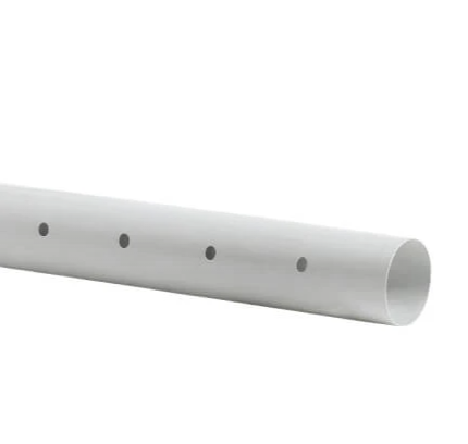 6" x 10'  PVC DOT PERF PIPE